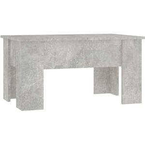 vidaXL - Altro - Grigio cemento - Legno multistrato - Tavolino da Salotto vidaXL - Altro - Grigio cemento - Legno multistrato - Tavolino da Salotto