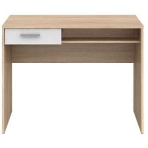 BRICOSHOP24 - Tavolo Scrivania 100 Cm Rovere Cassetto Piccola Porta Pc Salvaspazio Cameretta BRICOSHOP24 - Tavolo Scrivania 100 Cm Rovere Cassetto Piccola Porta Pc Salvaspazio Cameretta