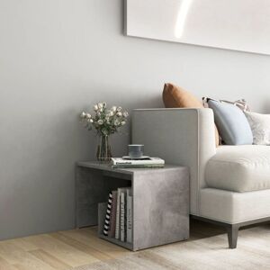 VIDAXL - Tavolino Grigio Cemento 59x36x38 Cm In Legno Multistrato VIDAXL - Tavolino Grigio Cemento 59x36x38 Cm In Legno Multistrato