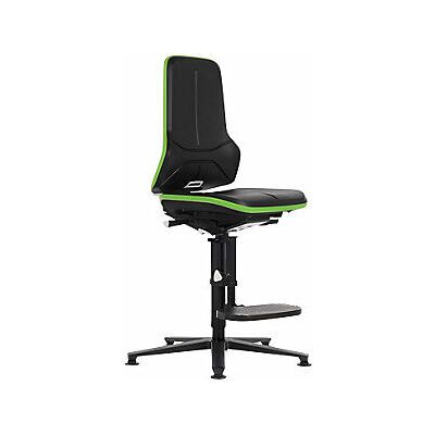 Sedia girevole da ufficio NEON con caratteristiche verdi - Sedia girevole da ufficio Sedia girevole da ufficio NEON con caratteristiche verdi - Sedia girevole da ufficio