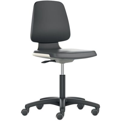 BIMOS Sedia Girevole Da Laboratorio Labsit Scocca Destra Blu Tessuto Supertec Nero 450-650mm BIMOS Sedia Girevole Da Laboratorio Labsit Scocca Destra Blu Tessuto Supertec Nero 450-650mm