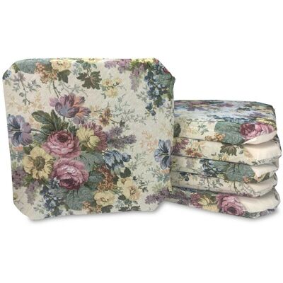 TEX FAMILY - Coprisedia - Gobelin floreale - Fodera sedia TEX FAMILY - Coprisedia - Gobelin floreale - Fodera sedia