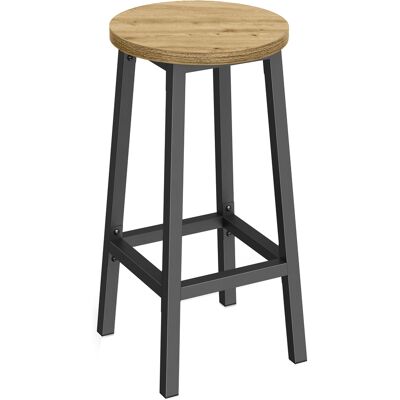 AKORD Sgabello Da Bar - Artigianale / Gambe Nere - Lbc328b88 AKORD Sgabello Da Bar - Artigianale / Gambe Nere - Lbc328b88