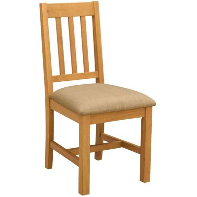 VIDAXL Sedia Da Pranzo Venlo 2 Pz Legno Di Quercia Massello Beige VIDAXL Sedia Da Pranzo Venlo 2 Pz Legno Di Quercia Massello Beige