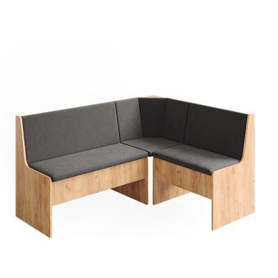Vicco Gruppo Panca Ad Angolo Ramon, Rovere Dorato, 150 X 51 Cm Con Spazio Di Archiviazione, Vicco Gruppo Panca Ad Angolo Ramon, Rovere Dorato, 150 X 51 Cm Con Spazio Di Archiviazione,
