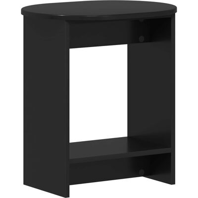 VIDAXL Tavolo Laterale Nero 50 X 39,5 X 55 Cm Legno Ingegnerizzato VIDAXL Tavolo Laterale Nero 50 X 39,5 X 55 Cm Legno Ingegnerizzato