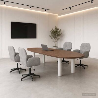 VIDAXL Sedie Da Scrivania Girevoli 4 Pz 54 X 55 X 90 Cm Grigio Chiaro VIDAXL Sedie Da Scrivania Girevoli 4 Pz 54 X 55 X 90 Cm Grigio Chiaro