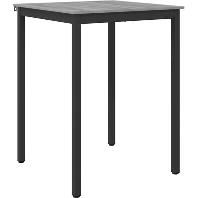 VIDAXL Tavolo Bar A Pianta Legno Ingegnerizzato Quadrato VIDAXL Tavolo Bar A Pianta Legno Ingegnerizzato Quadrato