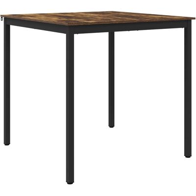 VIDAXL Tavolo Bar A Pianta Legno Ingegnerizzato Quadrato VIDAXL Tavolo Bar A Pianta Legno Ingegnerizzato Quadrato