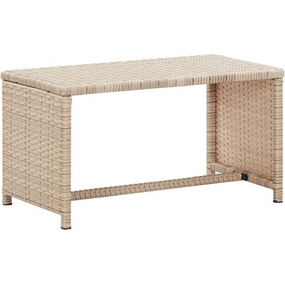 vidaXL - vidaXL78483 - Beige - 70 x 40 x 38 cm - Coffee table vidaXL - vidaXL78483 - Beige - 70 x 40 x 38 cm - Coffee table
