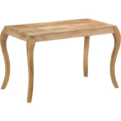 VIDAXL Tavolo Da Pranzo In Legno Massello Di Mango 118x60x76cm VIDAXL Tavolo Da Pranzo In Legno Massello Di Mango 118x60x76cm