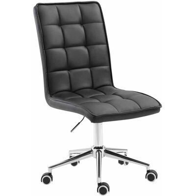 DÉCOSHOP26 Sedia/sgabello Da Ufficio Con Schienale Alto In Materiale Sintetico Nero Altezza Regolabile Bur10280 DÉCOSHOP26 Sedia/sgabello Da Ufficio Con Schienale Alto In Materiale Sintetico Nero Altezza Regolabile Bur10280