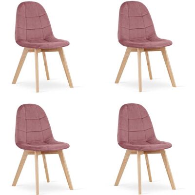 OEM Poltrona Bora - Velluto Rosa Scuro X 4 OEM Poltrona Bora - Velluto Rosa Scuro X 4