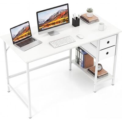 COSTWAY Scrivania Computer Pc Ufficio Cassetto 120 Salvaspazio Compatto Moderno Cameretta Camera Studio Casa Home Office Tavolo Desk Scrittoio Postazione Ergo COSTWAY Scrivania Computer Pc Ufficio Cassetto 120 Salvaspazio Compatto Moderno Cameretta Camera Studio Casa Home Office Tavolo Desk Scrittoio Postazione Ergo