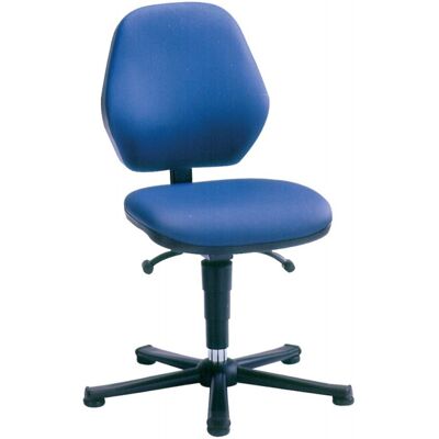 Sedia da ufficio Bimos Labor - Schienale a contatto, altezza regolabile, blu Sedia da ufficio Bimos Labor - Schienale a contatto, altezza regolabile, blu