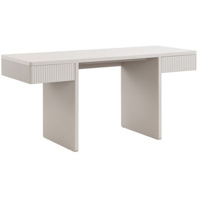 Unique Scrivania 2 Cassetti - Beige - Prylo Unique Scrivania 2 Cassetti - Beige - Prylo