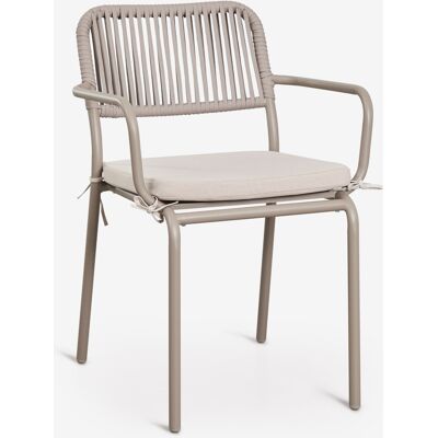 SKLUM Set Di 2 Sedie Da Pranzo Impilabili Con Braccioli In Corda Intrecciata Arhiza SKLUM Set Di 2 Sedie Da Pranzo Impilabili Con Braccioli In Corda Intrecciata Arhiza