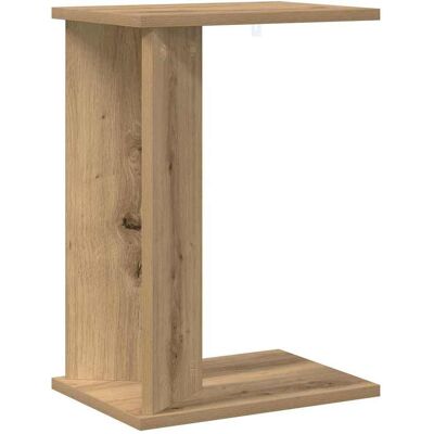 VIDAXL Tavolino Rovere Artigianale 35 X 25 X 50 Cm VIDAXL Tavolino Rovere Artigianale 35 X 25 X 50 Cm