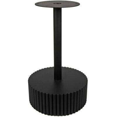 OEM Base A Piedistallo, Gamba Del Tavolo In Metallo Nero, Struttura Per Tavolo Da Loft Rotondo OEM Base A Piedistallo, Gamba Del Tavolo In Metallo Nero, Struttura Per Tavolo Da Loft Rotondo