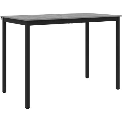 VIDAXL Tavolo Bar A Pianta Legno Ingegnerizzato Rettangolare VIDAXL Tavolo Bar A Pianta Legno Ingegnerizzato Rettangolare