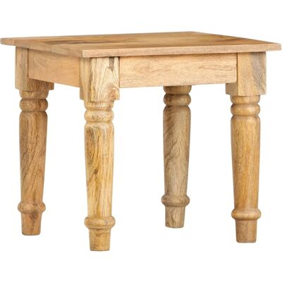 VIDAXL - Tavolino Di Servizio 43x43x40 Cm Legno Massello Di Mango VIDAXL - Tavolino Di Servizio 43x43x40 Cm Legno Massello Di Mango