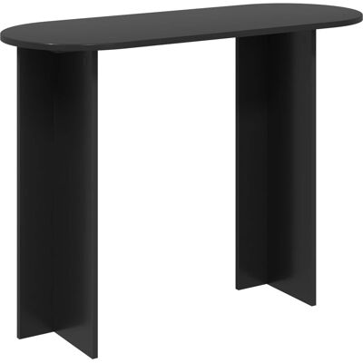 VIDAXL Tavolo Consolle Nero 100 X 39,5 X 75 Cm Legno Ingegnerizzato VIDAXL Tavolo Consolle Nero 100 X 39,5 X 75 Cm Legno Ingegnerizzato