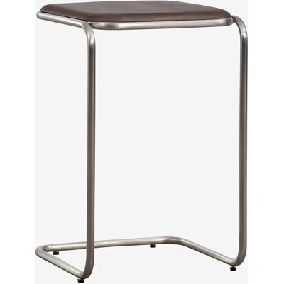 SKLUM Tavolino Quadrato 35x35 Cm In Legno Di Acacia E Acciaio Inossidabile Altrex SKLUM Tavolino Quadrato 35x35 Cm In Legno Di Acacia E Acciaio Inossidabile Altrex