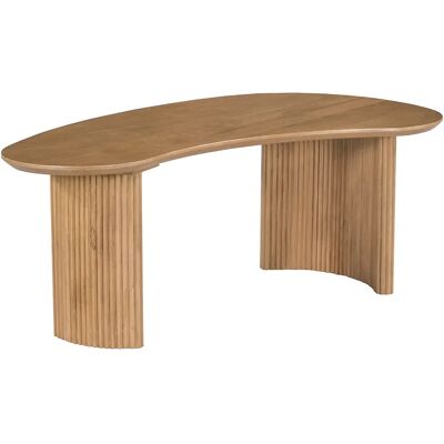 Unique Tavolino In Legno Di Mango Naturale Chiaro - Tamenia Di Maison Céphy Unique Tavolino In Legno Di Mango Naturale Chiaro - Tamenia Di Maison Céphy