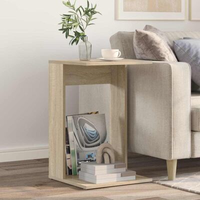 VIDAXL Tavolo Laterale Rovere Sonoma 40 X 38 X 62,5 Cm VIDAXL Tavolo Laterale Rovere Sonoma 40 X 38 X 62,5 Cm