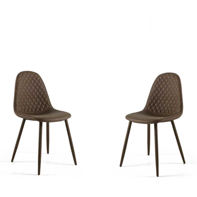 CAPODARTE - Marrone - Pelle sintetica - Chair CAPODARTE - Marrone - Pelle sintetica - Chair