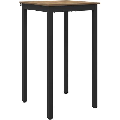 VIDAXL Tavolo Bar A Pianta Legno Ingegnerizzato Quadrato VIDAXL Tavolo Bar A Pianta Legno Ingegnerizzato Quadrato