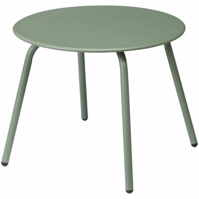 OEM Tavolino Laterale In Metallo Verde 50xh40 Cm OEM Tavolino Laterale In Metallo Verde 50xh40 Cm