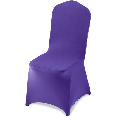 VEVOR Coprisedie Per Sedia, 50 Pezzi, Coprisedie In Poliestere E Spandex Lavabili E Rimovibili Per Feste Di Matrimonio, Banchetti Da Sala Da Pranzo, Adatti A Sedie 51 X 45 X 95 Cm, Viola VEVOR Coprisedie Per Sedia, 50 Pezzi, Coprisedie In Poliestere E Spandex Lavabili E Rimovibili Per Feste Di Matrimonio, Banchetti Da Sala Da Pranzo, Adatti A Sedie 51 X 45 X 95 Cm, Viola