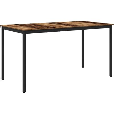 VIDAXL Tavolo Bar A Pianta Legno Ingegnerizzato Rettangolare VIDAXL Tavolo Bar A Pianta Legno Ingegnerizzato Rettangolare