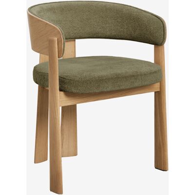 SKLUM Sedia Da Pranzo Con Braccioli Imbottita E In Legno Di Rovere Olea SKLUM Sedia Da Pranzo Con Braccioli Imbottita E In Legno Di Rovere Olea