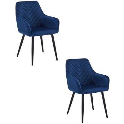 Leobert Oskar Sedia Velluto Blu Marine Leobert Oskar Sedia Velluto Blu Marine