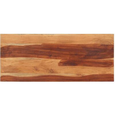 Piano in legno massello di sheesham con supporti - 60x140cm Piano in legno massello di sheesham con supporti - 60x140cm