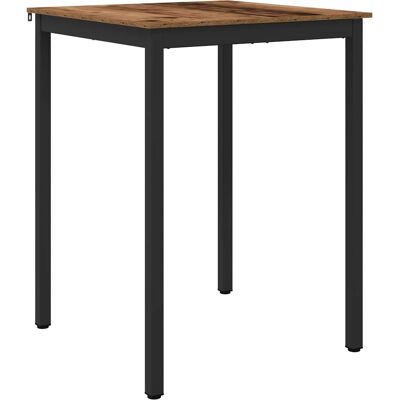 VIDAXL Tavolo Bar A Pianta Legno Ingegnerizzato Quadrato VIDAXL Tavolo Bar A Pianta Legno Ingegnerizzato Quadrato