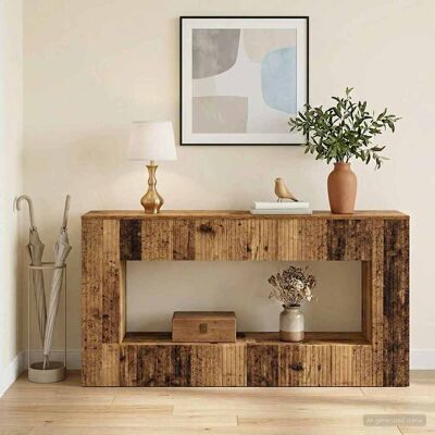 VIDAXL Tavolo Consolle Legno Vecchio 155 X 29 X 74 Cm VIDAXL Tavolo Consolle Legno Vecchio 155 X 29 X 74 Cm