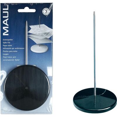 Maul Portanote Nero Con Base Verniciata A Polvere 13,6 Cm Maul Portanote Nero Con Base Verniciata A Polvere 13,6 Cm