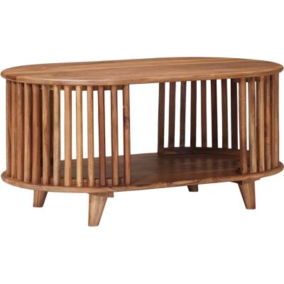 VIDAXL Tavolo Da Caffè Fatto A Mano Marrone Teak 85 X 50 X 40 Cm VIDAXL Tavolo Da Caffè Fatto A Mano Marrone Teak 85 X 50 X 40 Cm