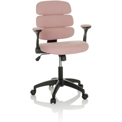 hjh OFFICE Sedia Girevole Per Bambini Kid Ergolino B Sedia Girevole Con Schienale Ergonomico, Rosa, 736434 hjh OFFICE Sedia Girevole Per Bambini Kid Ergolino B Sedia Girevole Con Schienale Ergonomico, Rosa, 736434