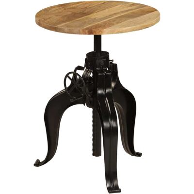 VIDAXL Tavolo Da Bar In Legno Massello Di Mango 60x(76-110) Cm VIDAXL Tavolo Da Bar In Legno Massello Di Mango 60x(76-110) Cm