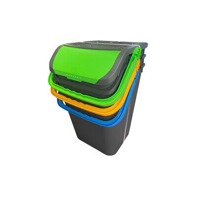 VDS Q.ta' 1 Pattumiera 35 L Ecologic Sovrapponibile Kit 3 VDS Q.ta' 1 Pattumiera 35 L Ecologic Sovrapponibile Kit 3