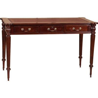 BISCOTTINI Scrittoio Vintage 126x75x65 Cm Scrivania In Legno E Piano In Pelle Scrittoio Antico Scrivanie Classiche Tavolo Con Cassetti BISCOTTINI Scrittoio Vintage 126x75x65 Cm Scrivania In Legno E Piano In Pelle Scrittoio Antico Scrivanie Classiche Tavolo Con Cassetti