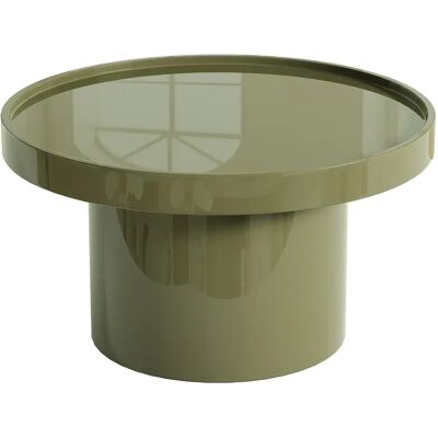 Unique Tavolino In Mdf Cachi Laccato - Sybeva Unique Tavolino In Mdf Cachi Laccato - Sybeva