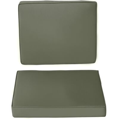 Zone Set Da 2 Cuscini Per Seduta, 56 X 52 Cm Cuscini Per Sedia Con Cerniera, Rivestimento In Tessuto, Spessore 7cm Fodera, Lavabile Grigio Scuro Zone Set Da 2 Cuscini Per Seduta, 56 X 52 Cm Cuscini Per Sedia Con Cerniera, Rivestimento In Tessuto, Spessore 7cm Fodera, Lavabile Grigio Scuro