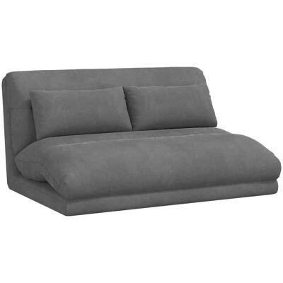VIDAXL Sedia A Pavimento Regolabile Grigio Scuro Velluto VIDAXL Sedia A Pavimento Regolabile Grigio Scuro Velluto