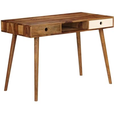 HELLOSHOP26 Scrivania Tavolo Mobile Lavoro Informatica 110 Cm Legno Massello Di Sesham 0502103 HELLOSHOP26 Scrivania Tavolo Mobile Lavoro Informatica 110 Cm Legno Massello Di Sesham 0502103