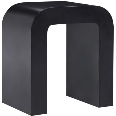 BELIANI Tavolino Dal Design Scandinavo Moderno In Mdf Nero Enid BELIANI Tavolino Dal Design Scandinavo Moderno In Mdf Nero Enid